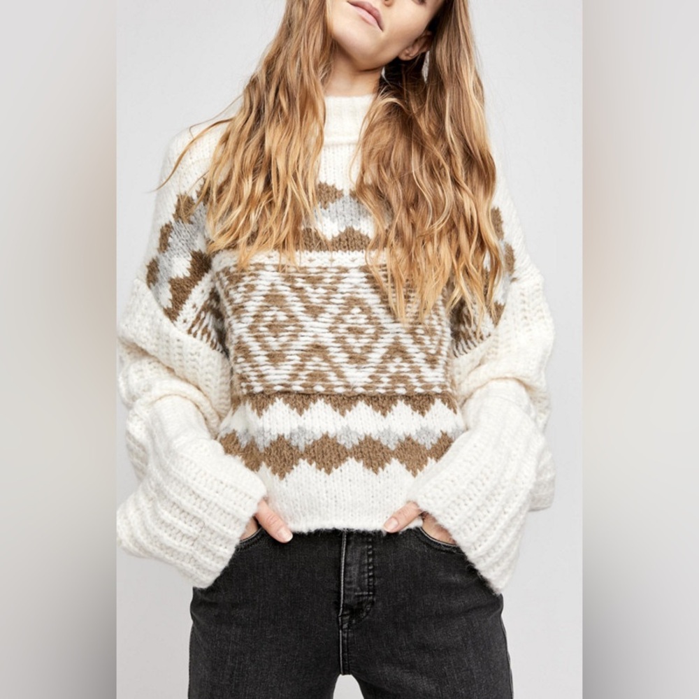Free People Alpine Pullover Sweater